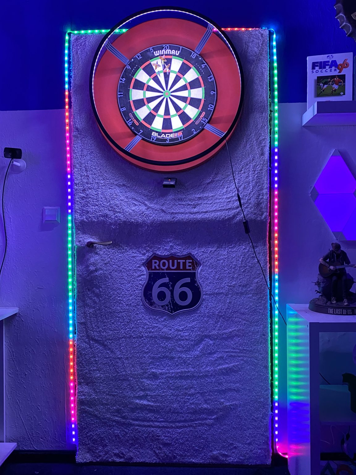 Darttüre nach den ersten Streams